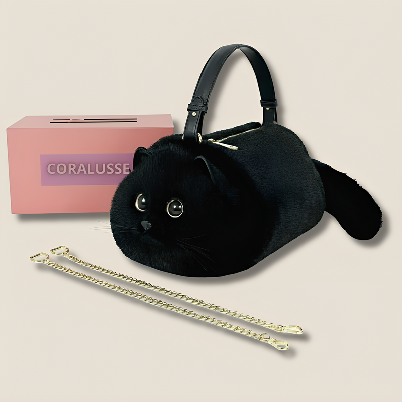 Coralusse Borsa Gatto Premium